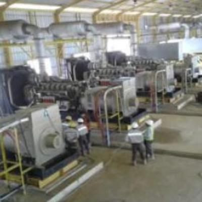 Indonesia 10×1.5MW Diesel Gensets