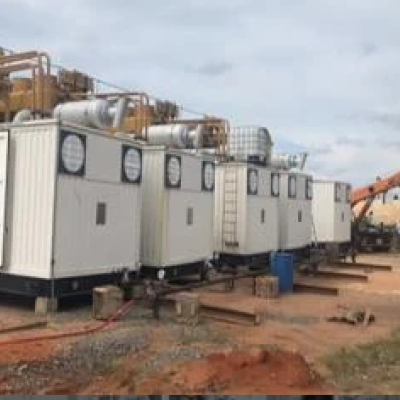 Nigeria 20 ×600kW,2×500kW Natural Gas Gensets