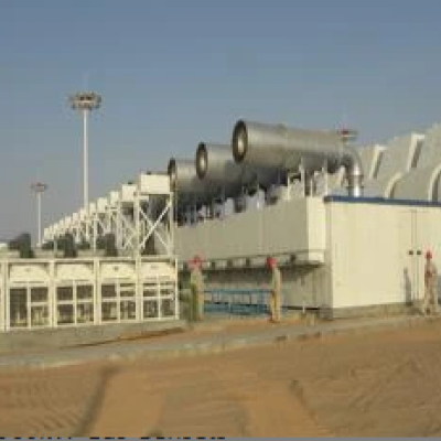 The Niger 6×1.2MW Gas Gensets+1×800kW Diesel Gensets
