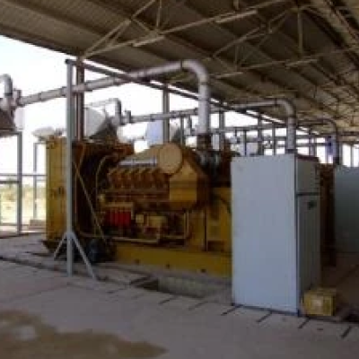 Chad 5×1000kW Diesel Gensets