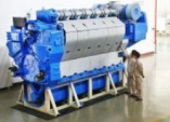 Marine diesel generator electronic control system