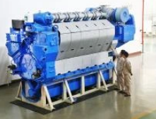 Marine diesel generator electronic control system